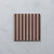 Madder Skinny Stripe Cement Tile